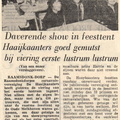 1974-09-21 -De Stem- Viering eerste lustrum carnavalsvereniging de Haaykaanters