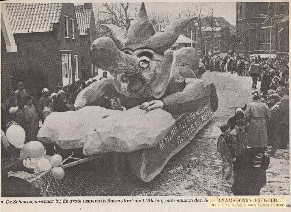 1992 -De Stem- Foto Eerste prijs wagens De Schaans